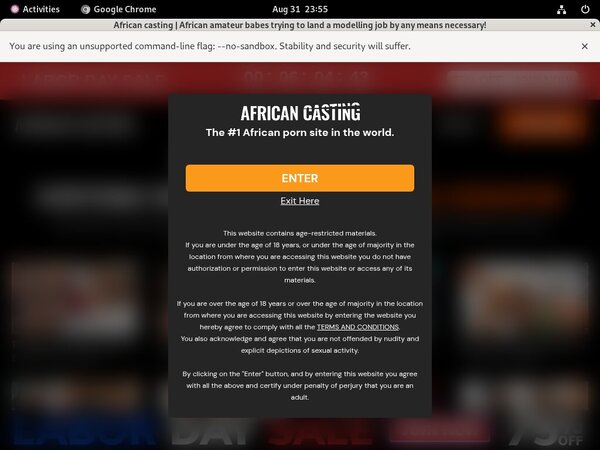 African Casting Free Trial Promotion