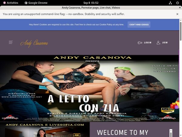 Andycasanova Password Login