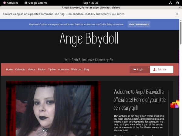 AngelBabydoll Using Paypal