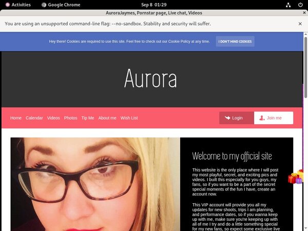 AuroraJaymes Password