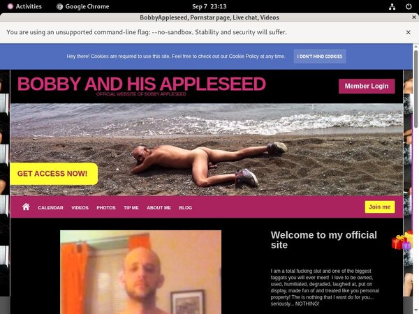 BobbyAppleseedaccountsfree
