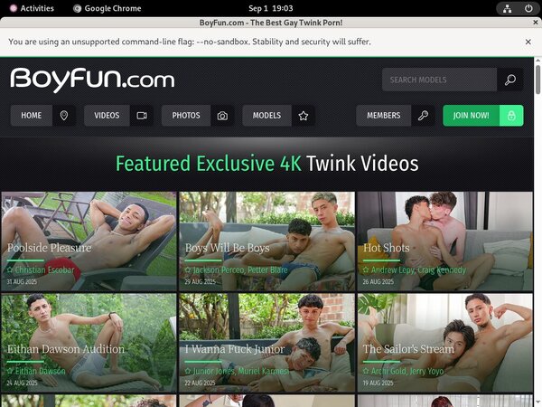 Boy Fun Accont