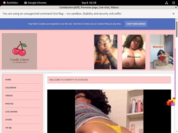 Camilacherryxxx.modelcentro.com Cam