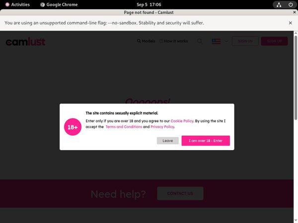 Camlust.com Trial Offers