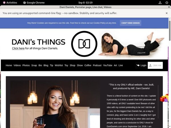 DaniDaniels Archive
