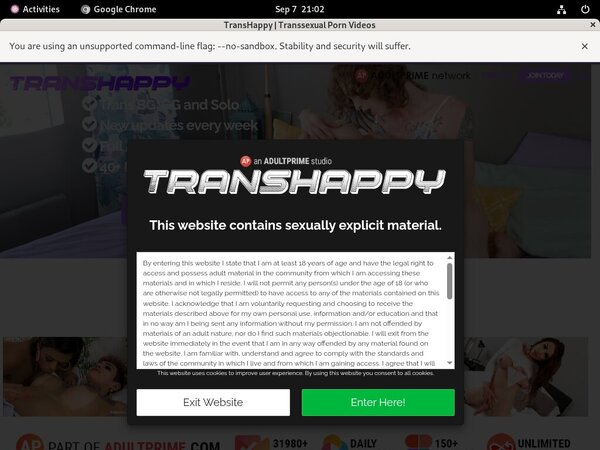 Discount Transhappy Trial Offer