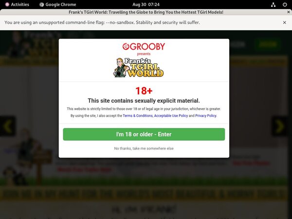 Franks T-Girl World Free Id