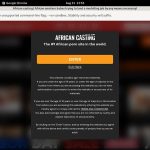 Free African Casting Passwords
