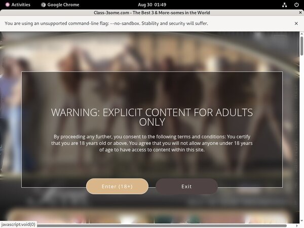 Get A Free Class-3some.com Account