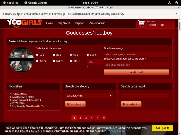 Goddessesfootboy Premium Account Login