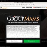 Groupmams.com Register Form