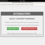 Guysinsweatpants Free Trial Code