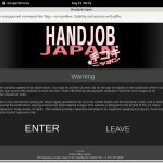 Handjob Japan Accounts Passwords