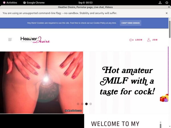 Heather Desire Premium Free Account