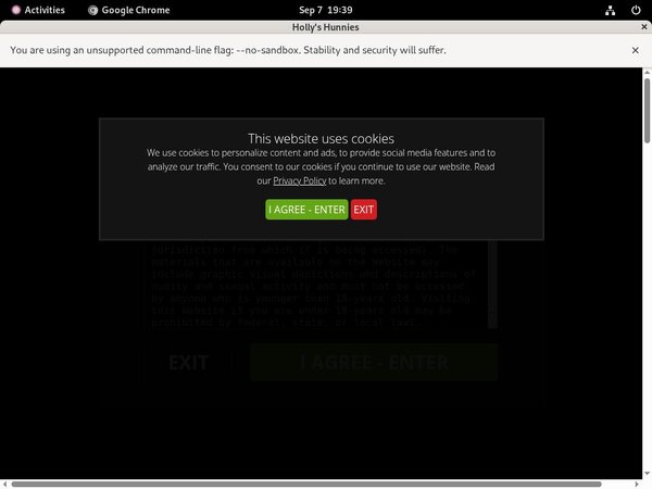 Hollys Hunnies Footjob