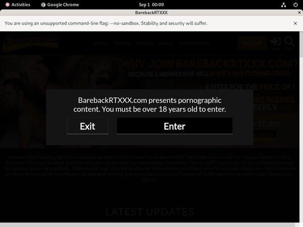 Join BarebackRT XXX Free