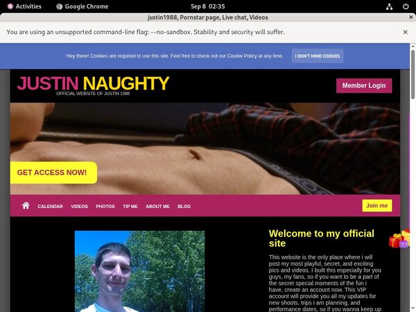 Justin1988 Free Trial Porn