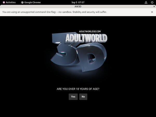 Log In Adult World 3D