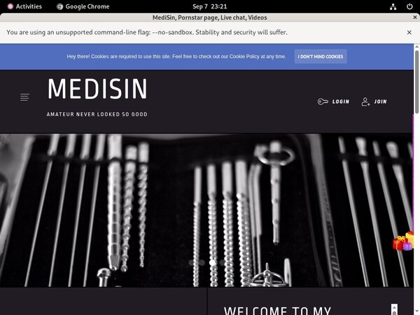 MediSin Sign Up Link