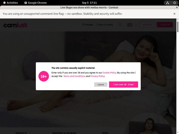 MelisaMorris Join Page