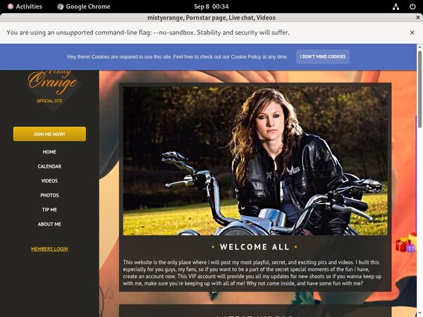 Mistyorange.modelcentro.com New Password