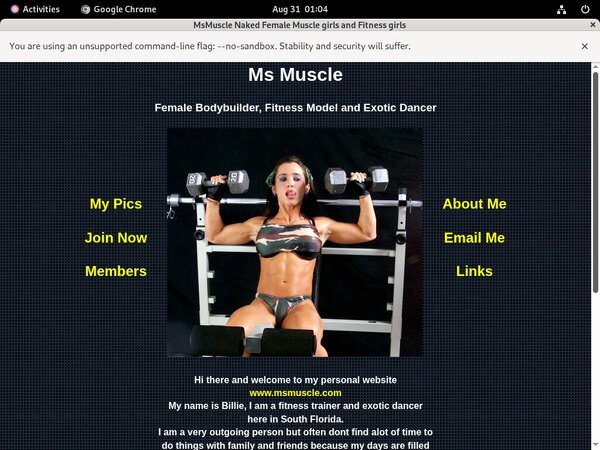 Msmuscle Account New