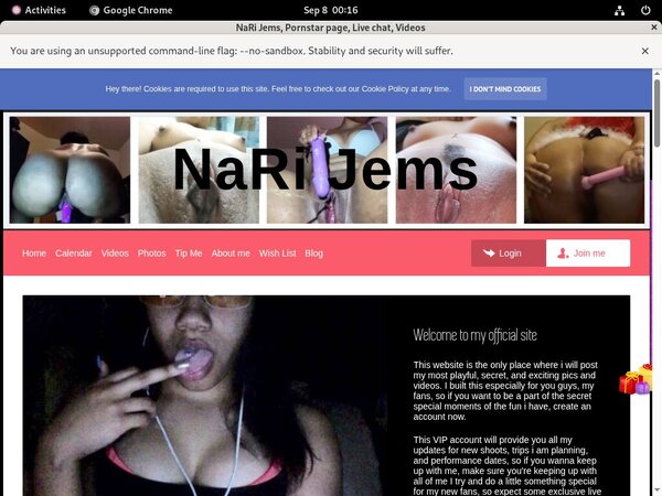 NaRi Jems Using Paypal