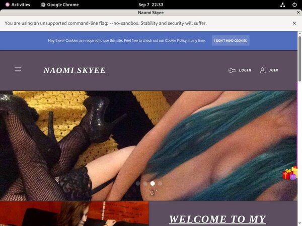 Naomi Skyee Working Accounts
