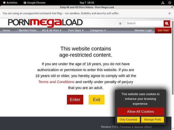 Porn Mega Load Bank