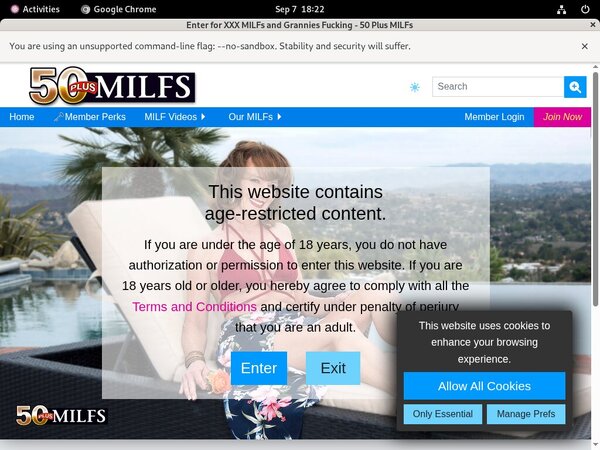Premium Accounts 50 Plus MILFs