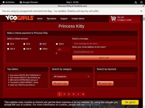 Princess Kitty Secure Purchase