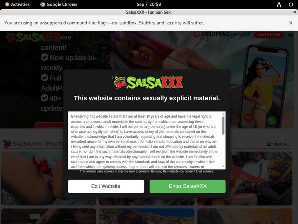 Salsaxxx.com Special Deal