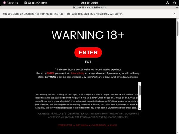 Sexting 18 Membership