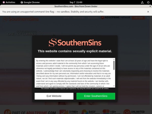 Southernsins.com Buy Tokens