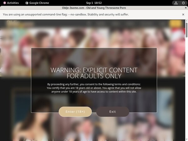 Special Oldje 3Some Trial