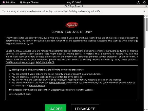 Str8boyzseduced Trial