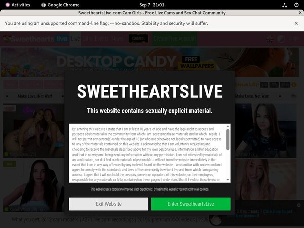 Sweetheartslive.com Hot Sex