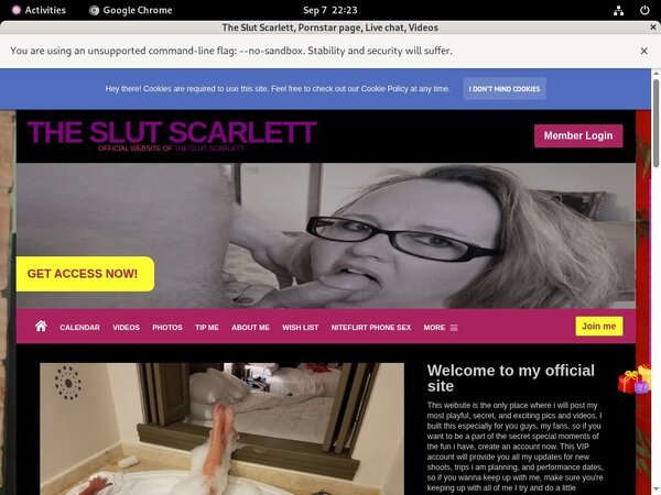TheSlutScarlett Paysite Review