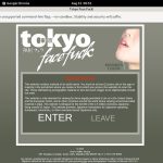 Tokyofacefuck Username Password Tokyofacefuck Username Password