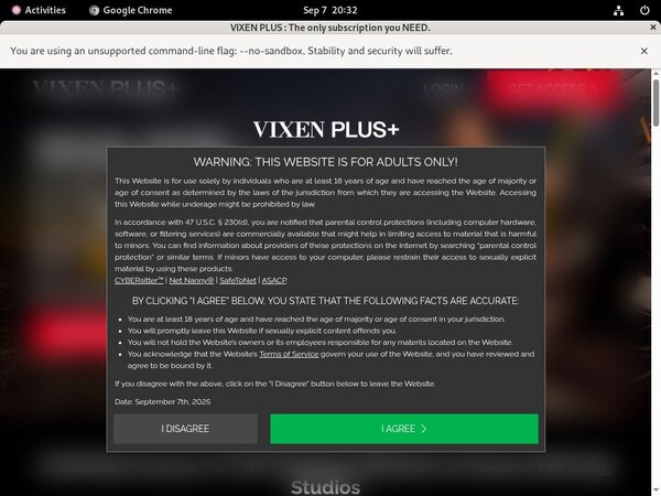 Vixen Plus Free Trial Access