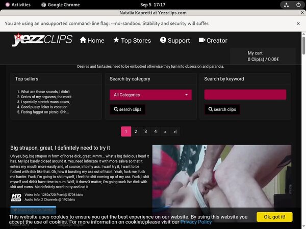 Yezzclips.com Mail Order