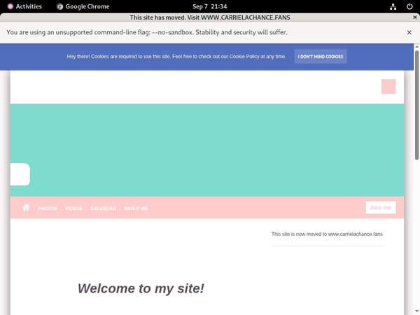 ?sex Carrielachance.modelcentro.net