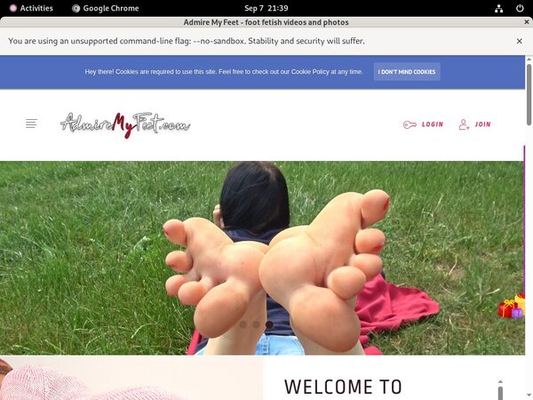 Admire My Feet Watch