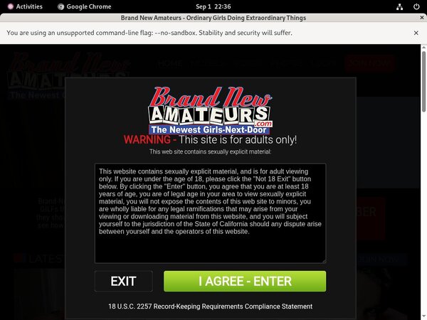 Brand New Amateurs Premium Accounts Free