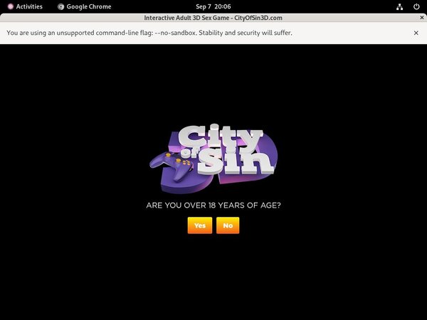 City Of Sin 3D Discount Sale