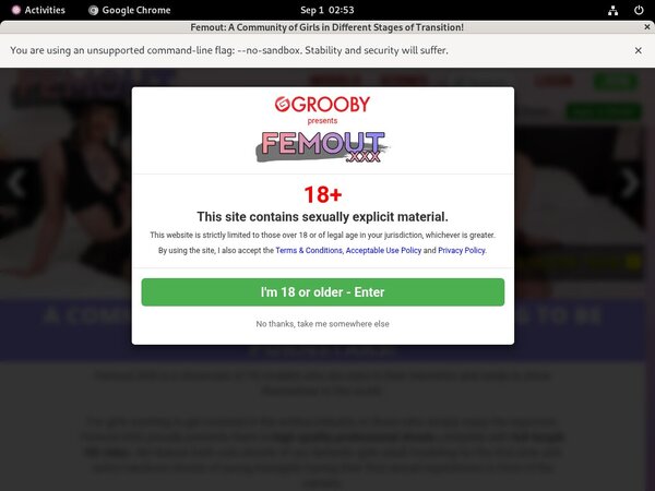 Femout.xxx Login Information