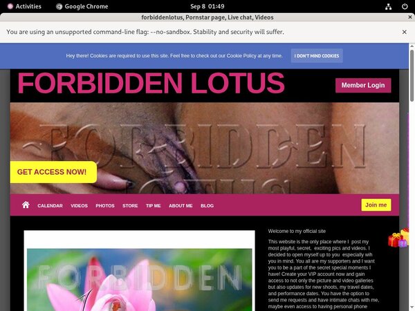 Free Forbiddenlotus Premium Passwords