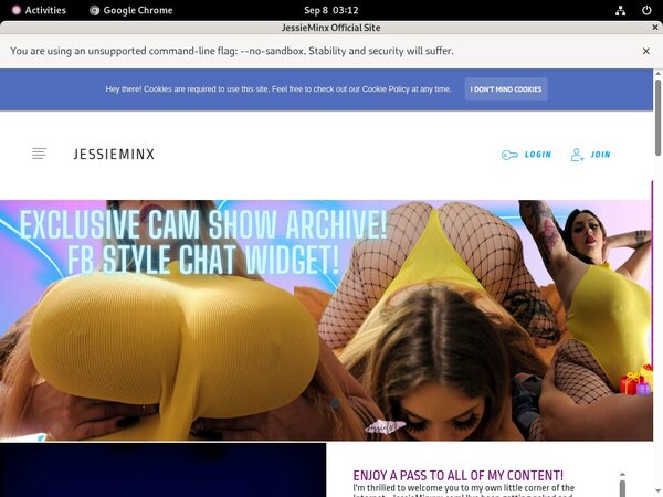 Free Jessieminxxx.com Trial Membership