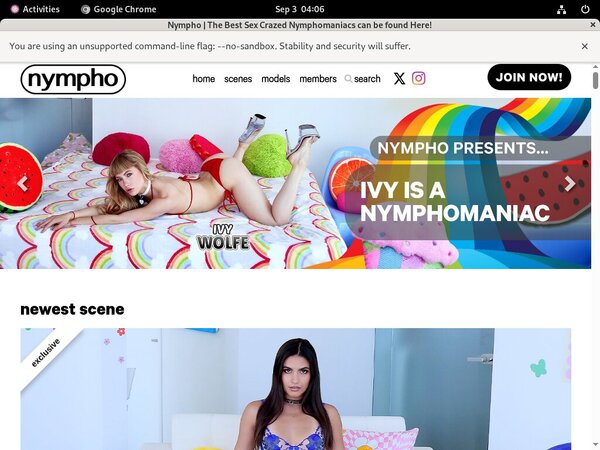 Free Nympho Discount Trial