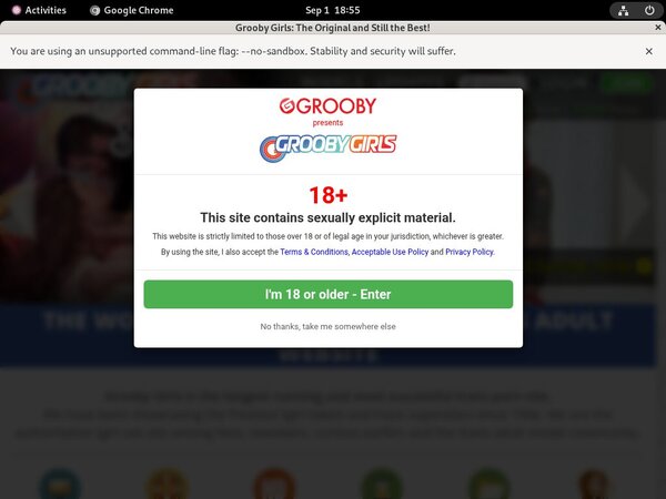 Grooby Girls Join By Check